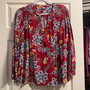 Old navy floral blouse